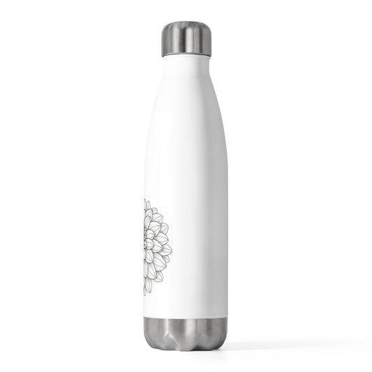 Dahlia Flower Insulated Bottle