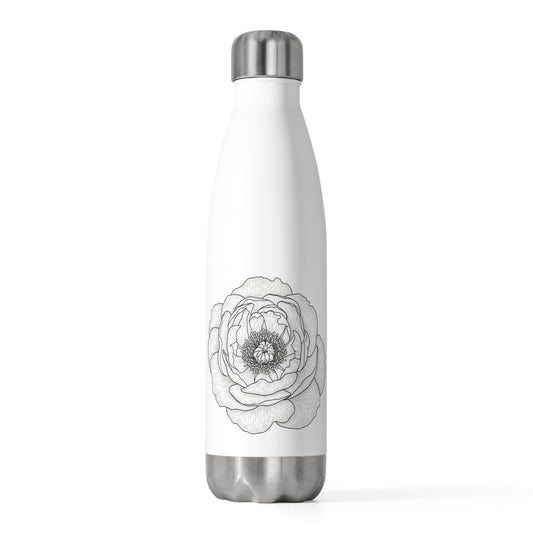 Rose Flower Insulated Bottle